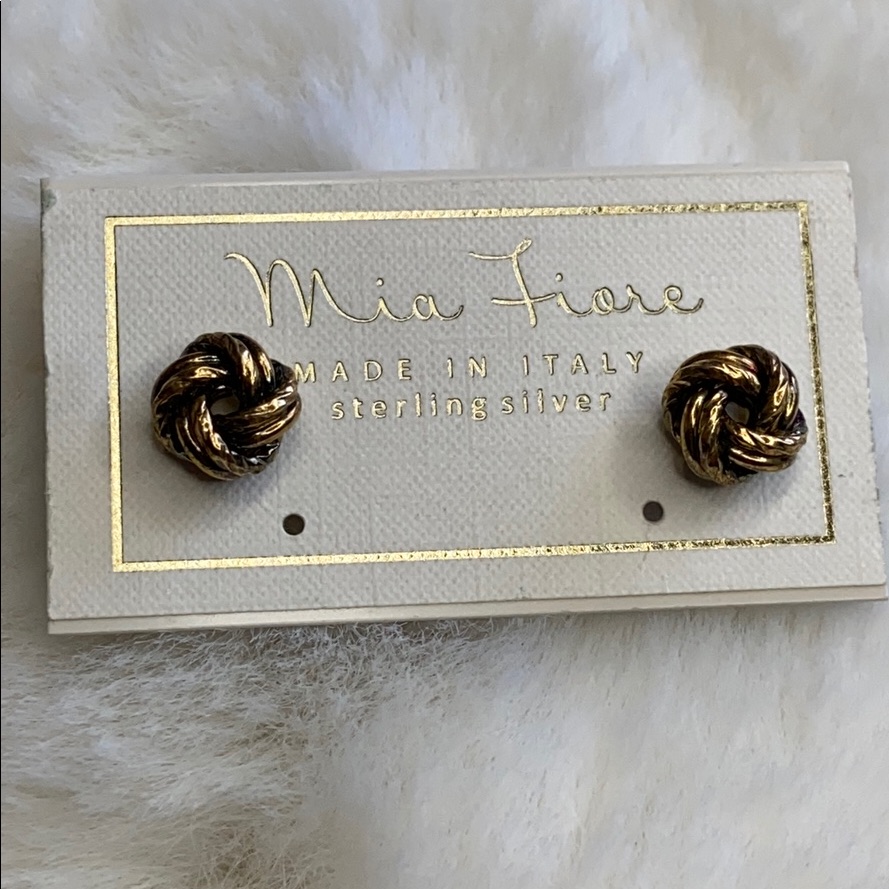 Mia Fiore Sterling Stud Earrings 12$